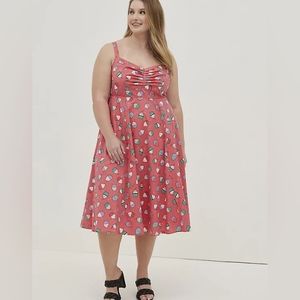 TORRID NWT Cupcake Peplum dress size 6